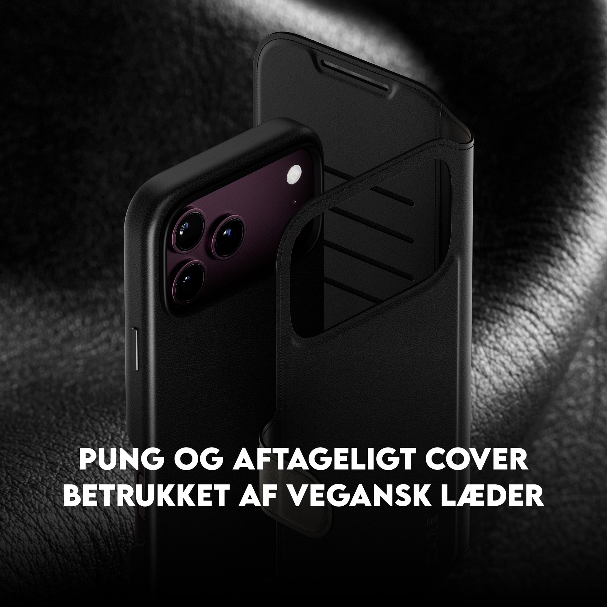 CARE™ by PanzerGlass® Tango 2-i-1 Wallet Case Sort m. MagSafe iPhone 18 Pro Max | 17 Pro Max